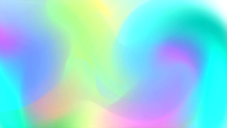 Holographic-trend-80s-colorful-abstract-video-animation