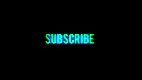 Subscribe-text-with-bad-signal.-Glitch-effect