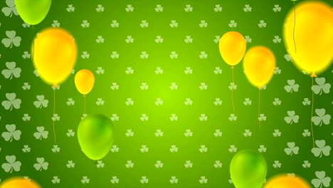 St.-Patricks-Day-video-animation-with-colorful-balloons