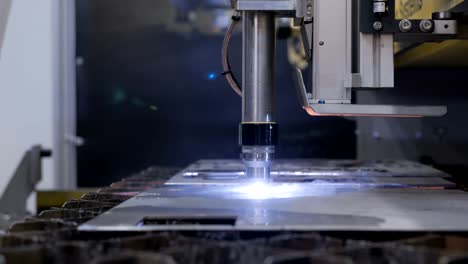 Automated-production-with-cnc-process-and-laser-machine-for-cut-metal