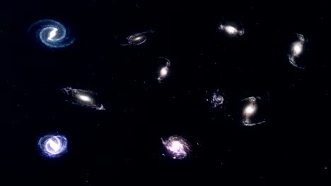 Spiral-galaxy-in-deep-space