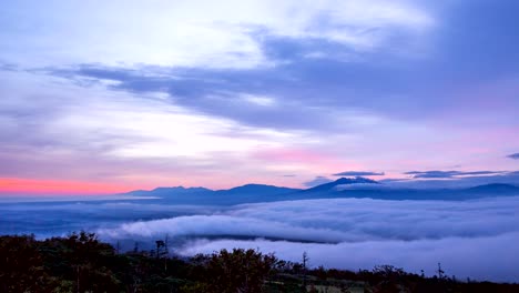 Mt.-Mokoto(Mokotoyama)-in-den-frühen-Morgenstunden