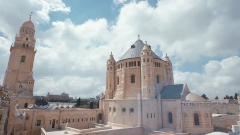 La-Dormición-de-la-abadía-en-la-ciudad-vieja-de-Jerusalén