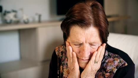 Old-Woman-pensive-and-sad-at-Home.-Thoughtful-Elderlyold-woman