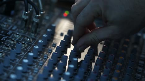 Sound-recording-equipment,-professional-recording-equipment,-DJ-control-panel