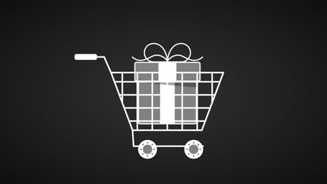 Shopping-cart-with-giftbox-inside-HD-animation