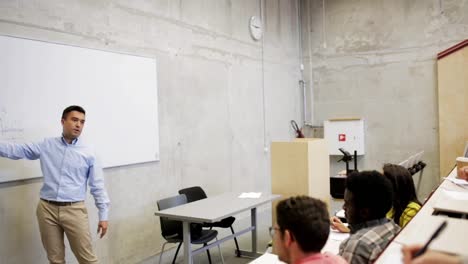 students-and-teacher-at-white-board-on-lecture