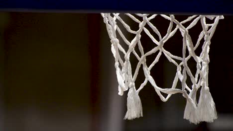 Basketball-free-throw-training.-Basketball-net-close-up.-Flat-plane