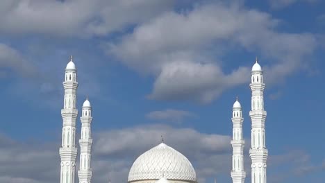 Mosque-roof,-Astana,-Kazakhstan