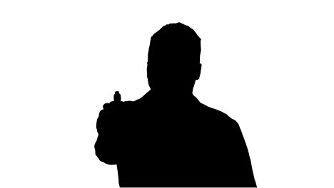 Silhouette-Afro-american-doctor-presenting-nasal-spray