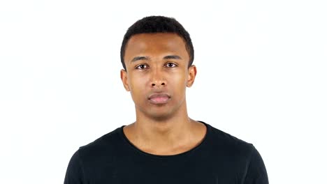 Portrait-of-Black-Man-on-White-Background