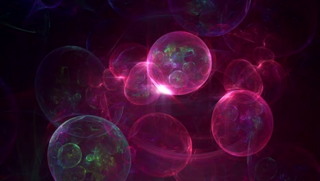 bubbles-abstract-background-4k