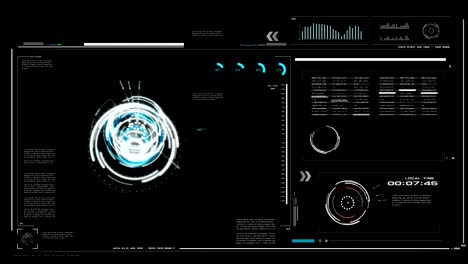 4K-UI-Benutzeroberfläche-mit-HUD-Pi-bar-Texthintergrund-Box-Tisch-schwarz-für-Cyber-Technik-und-futuristisches-Konzept-mit-Getreide-verarbeitet