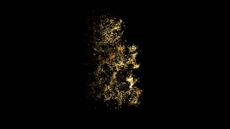 Presbyterian-Religious-symbol-Animation,-Particle-Animation-of-Religious-Presbyterian-Icon.