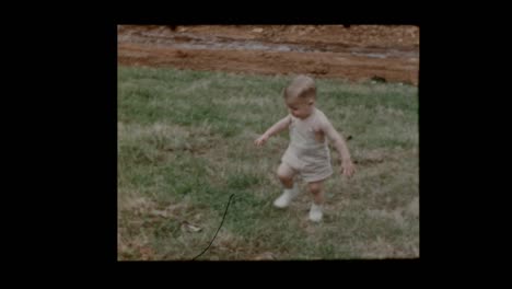 1954-Cute-blonde-baby-boy-and-elderly-Grandmother-hug-and-kiss`