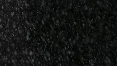 Elemento-de-vfx-Navidad-tormenta-de-nieve-en-la-pantalla-en-negro.