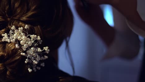 Bride-hairstyle-with-decoration