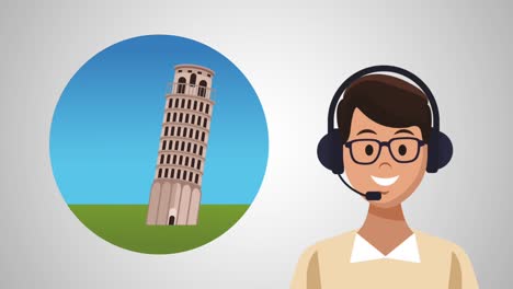 Travel-call-center-agency-HD-animation