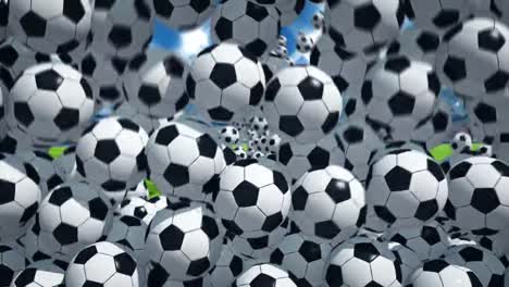 Falling-soccer-balls