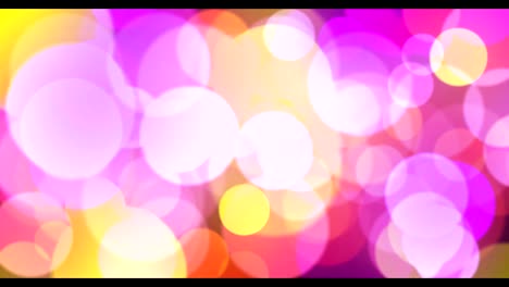 Zusammenfassung-Hintergrund-mit-animierten-leuchtenden-lila-Magenta-weißen-Bokeh-Schleife,-alpha