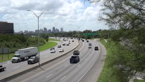 Time-Lapse-of-Cars-on-Freeway-Coming-and-Going-from-Downtown-San-Antonio-2018