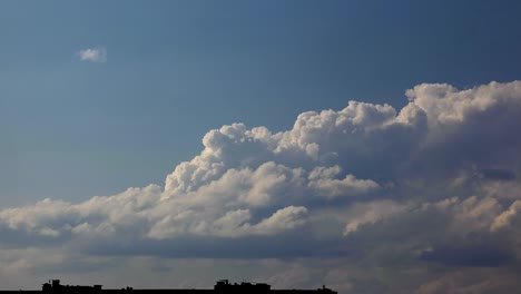 Wolkengebilde-Zoom