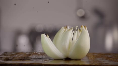 Falling-of-white-onion-into-the-wet-table.-Slow-motion-480-fps