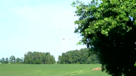 Point-of-view-from-train-passing-windmills-in-4k-slow-motion-60fps