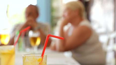 People-waiting-for-food-in-restaurant