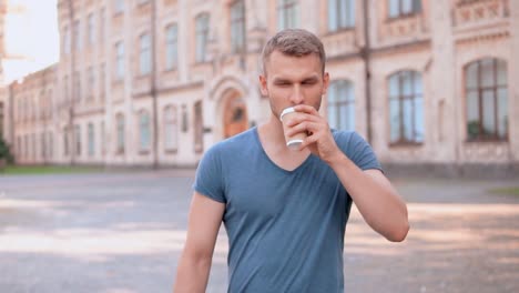 caucasian-man-strolling-in-town