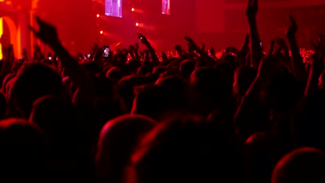 Dancing-crowd-with-hands-up-at-the-music-festival