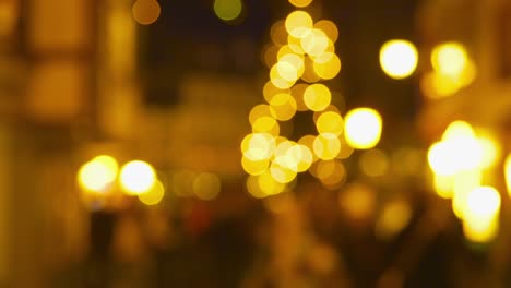 Mercado-de-Navidad-mercado-impresiones---Defocused-tiro-una-Navidad-hermosa-de-noche