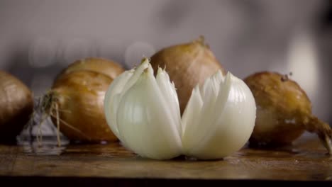 Falling-of-white-onion-into-the-wet-table.-Slow-motion-480-fps