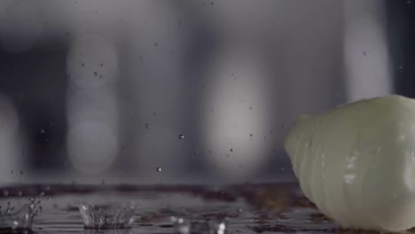 Falling-of-sliced-white-onion-into-the-wet-table.-Slow-motion-480-fps