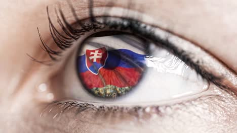 woman-green-eye-in-close-up-with-the-flag-of-Slovakia-in-iris-with-wind-motion.-video-concept