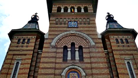 Orthodox-Metropolitan-Cathedral-in-Timisoara,-Romania