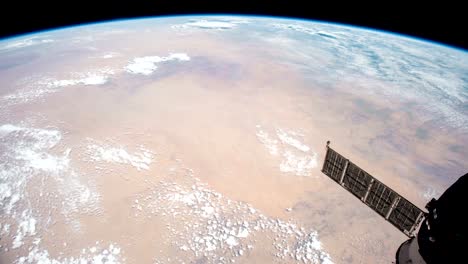 Planet-Earth-seen-from-the-the-International-Space-Station-ISS.-Beautiful-Planet-Earth-observed-from-space.-Nasa-time-lapse-shooting-earth-from-space.-Elements-of-this-video-furnished-by-NASA