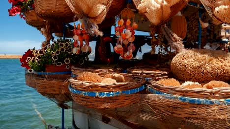 Paseo-marítimo-de-Chania,-Creta,-Grecia