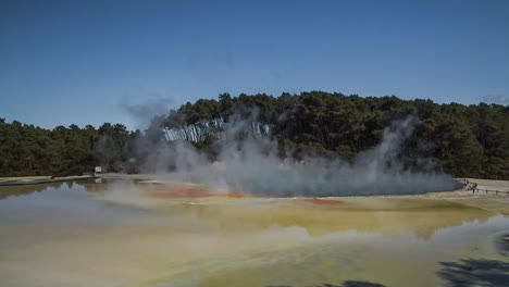 New-Zealand-geothermische-Aktivität