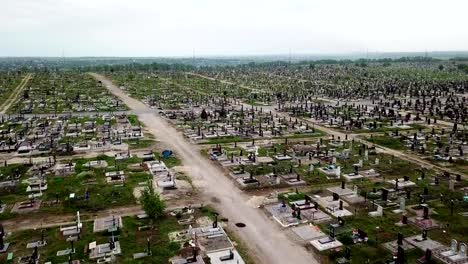 Aerial-view.-The-biggest-cemetery-in-Europe