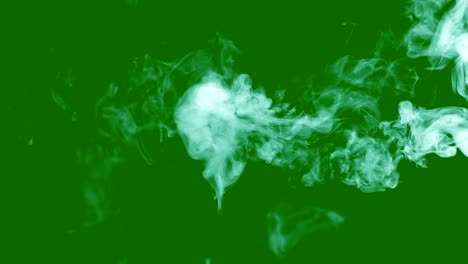 white-smoke-on-green-screen