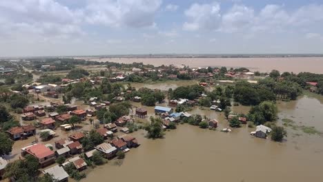 drone-view-:-fly-down-over-flooded-villages-during-the-monsoon-rains