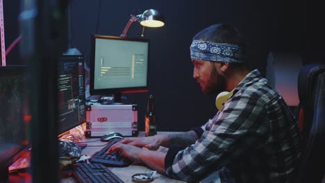 Hackers-working-at-their-desks