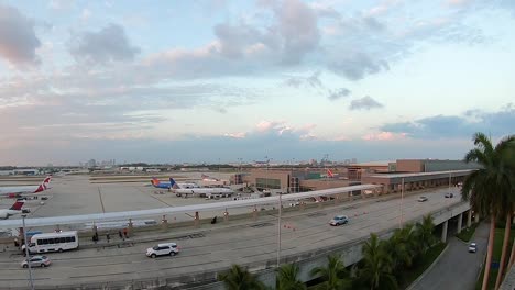 Sunset-at-the-Ft-Lauderdale-International-Airport-Florida