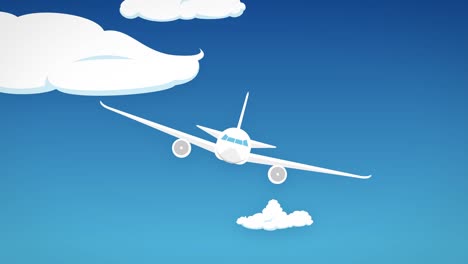 Illustration-plane-animation-[LOOP]