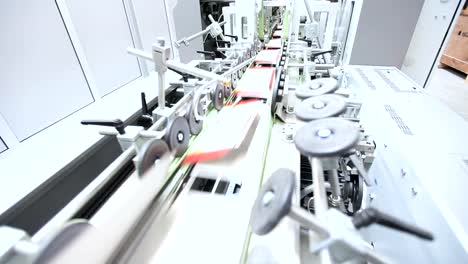 Industrial-manufacturing-line.Working-factory-conveyor-belt.