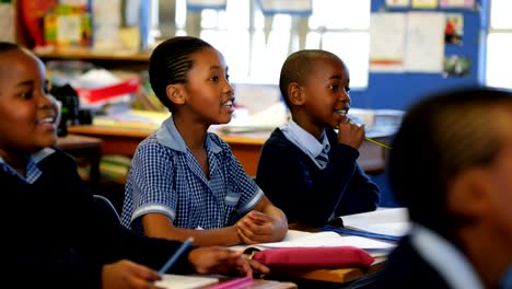 Schoolkid-studying-in-the-classroom-4k