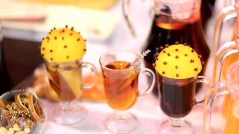 Mulled-wine-in-night-celebration-of-New-Year-party-and-delicious-Christmas-drinks-for-autumn-and-winter-season-,-vintage-color-tone