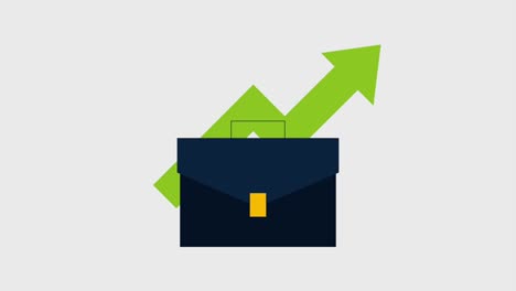 briefcase-with-growth-graph-arrow-business-icons