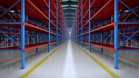 Empty-warehouse-looping-animation